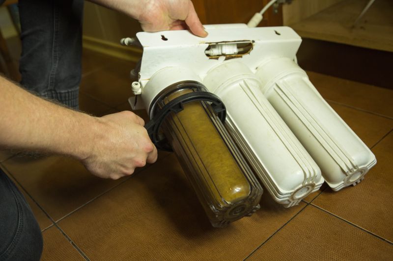 Water Softener System in Action